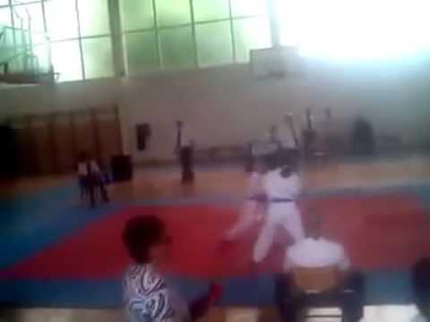 Kumite karate female