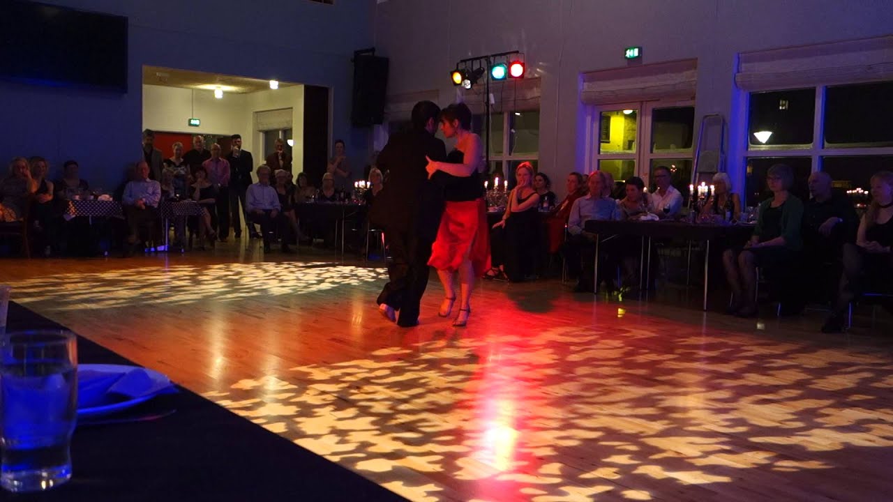 Anna Sol & Aldo Velásquez, milonga, Retrolonga/Electrocutango, Odense 2015