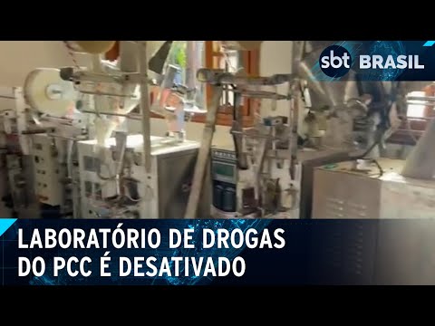 Polícia desativa laboratório de drogas do PCC em chácara na Grande SP | SBT Brasil (30/04/24)