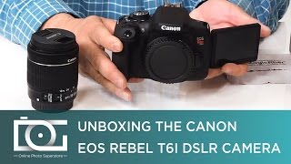 Video thumbnail for UNBOXING REVIEW | CANON EOS Rebel T6i W/ EF-S 18-55mm f/3.5-5.6 IS STM Zoom Lens by Digital Goja