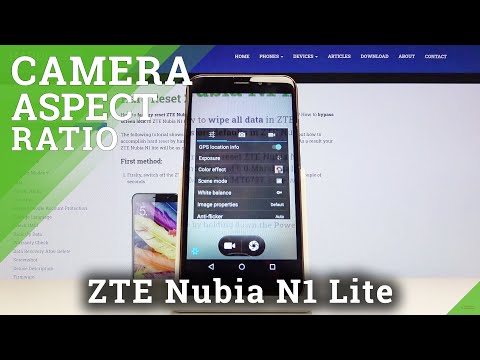 How to Change Aspect Ratio in ZTE Nubia N1 Lite – Find Ratio Settings