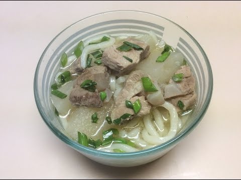 Pork Rib and Daikon Soup