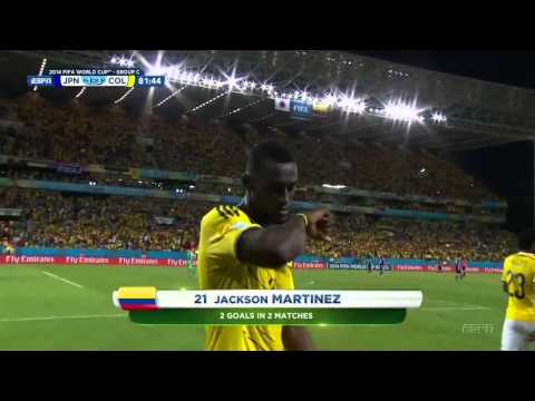 Colombia 3 Japón 1 Jackson Martinez Carlos Albert Morales