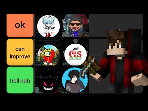 ranking nepali Minecraft YouTubers part 2 ft @LegendaryDash