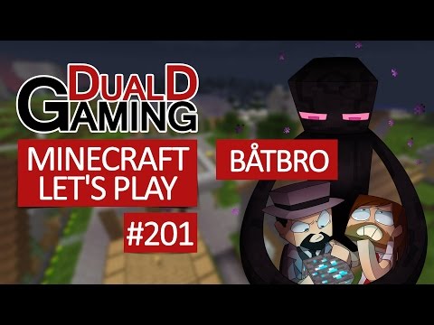 Minecraft Let's Play - Episode #201 - Båtbro