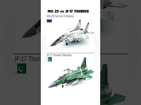 MiG-29 Fulcrum vs JF-17 Thunder, Pakistan vs Russia,