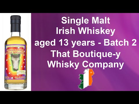 TBWC 13 years old Batch 2 Single Malt with 48.4% ABV Irish Whiskey Review von WhiskyJason