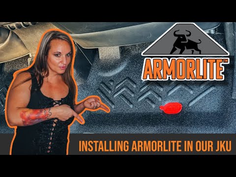 We Install Armorlite Flooring In Our 2012 Jeep Wrangler JKU and It's Even Cooler Than We Expected!