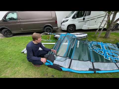 Amateur windsurf slalom tips The sail. Feat. Avanti M8 and Severne M4