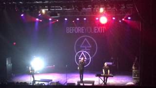 Before You Exit - Suitcase - Plaza Live in Orlando 6/10/16