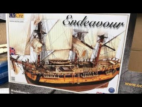 Unboxing the OcCre hms Endeavor Rebuilding a legend @Occre 
