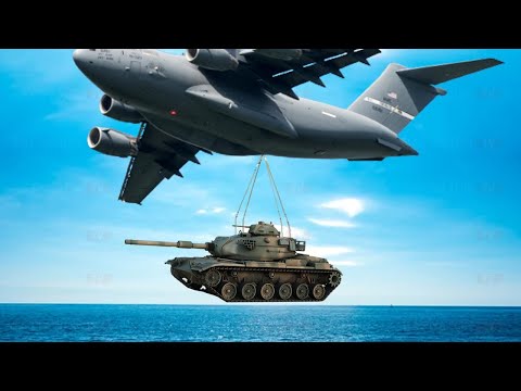 C 17 Transports Abrams x ! US ARMY methods to transport Tanks & Armored Vehicles