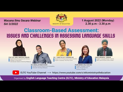 Siri 3 “Classroom-based Assessment: Issues and Challenges in Assessing Language Skills”
