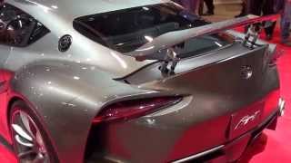 車の数がメチャ多い展示会、SEMA SHOW 2014が開幕致しました、TOYOTA FT-1Graphite（グラファイト）