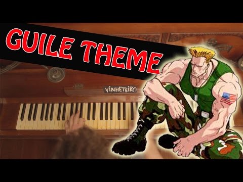 Street Fighter Guile's Theme on Piano