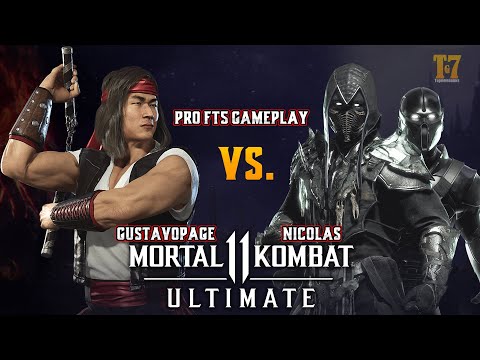 GUSTAVOPAGE VS NICOLAS - FT5 PRO GAMEPLAY - MK11 Ultimate