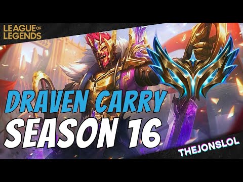 [Challenger ADC] Draven S16 Carry
