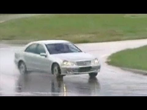 What is the main cause of hydroplaning?