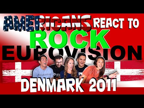 Americans react to Eurovision 2011 Denmark