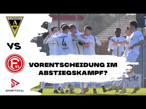 Vorentscheidung im Abstiegskampf? | Alemannia Aachen vs. Fortuna Düsseldorf II | Regionalliga West