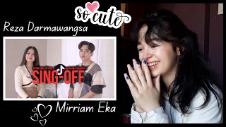 Download lagu Reza Darmawangsa - SING-OFF TIKTOK SONGS vs Mirriam Eka (Part X) [Reaction Video] Is the Last Part?😢 mp3