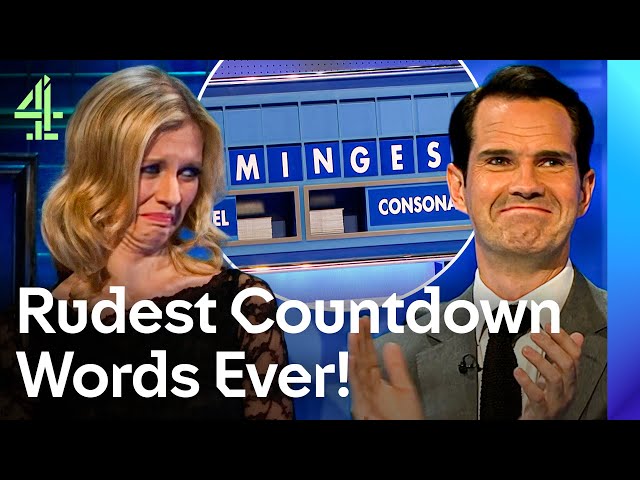 RUDEST Countdown Words Ever | 8 Out of 10 Cats Does Countdown | Channel 4 SDDEFAULT Thumbnail