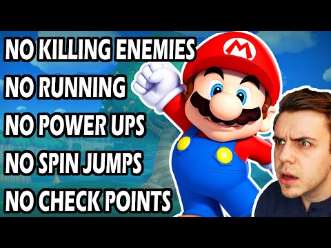 I Created the HARDEST New Super Mario Bros U Challenge... - Infinite Bits