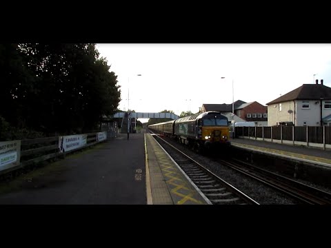 (HD) DRS 57301 + 57310 Thrash Past Spondon With 2-Tone 13/09/15
