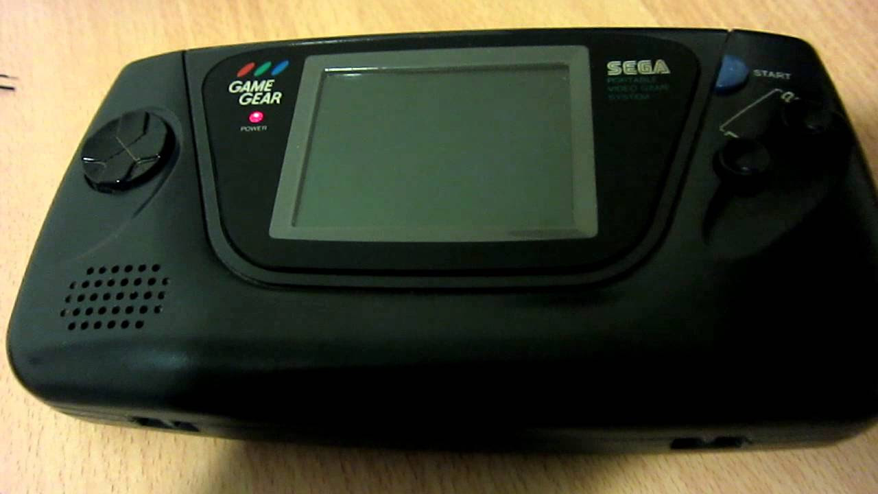 Sega Game Gear Before Repair - No Video, Quiet Audio