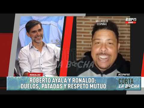 Roberto Ayala y Ronaldo : Duelos, patadas y respeto mutuo