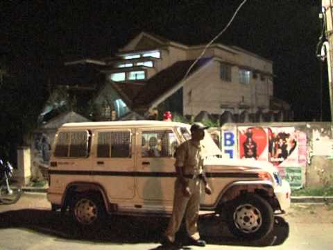 bk sangamesh followers protest bandh