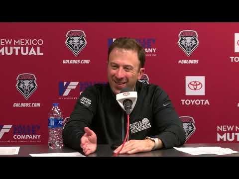 New Mexico gets first Mountain West conference win of the season New Mexico gets first Mountain West conference win of the season