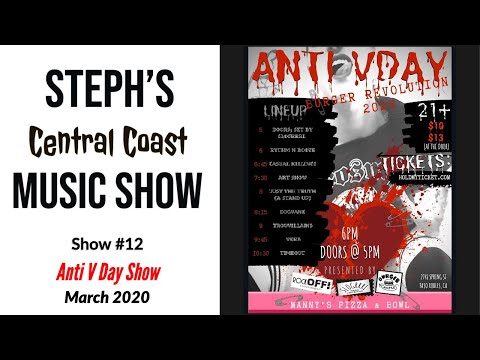 Burger Revolution 2020/Anti-V Day Show- Punk, Death Metal & Alternative Music