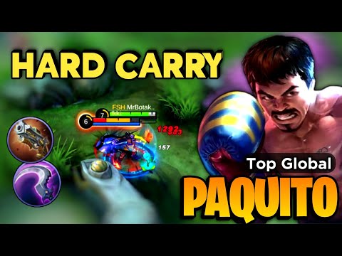 HARD CARRY! Paquito Best Build 2023 [ Paquito Gameplay Top Global ] By MrBotak.. - Mobile Legends