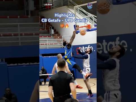 Game highlights 🔥🏀 CB Getafe - UPB Gandia #basketball