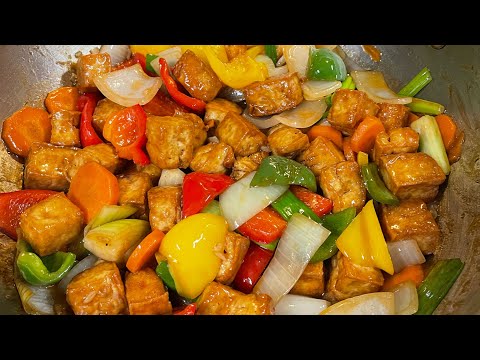 SWEET AND SOUR TOFU|HOMECOOKING