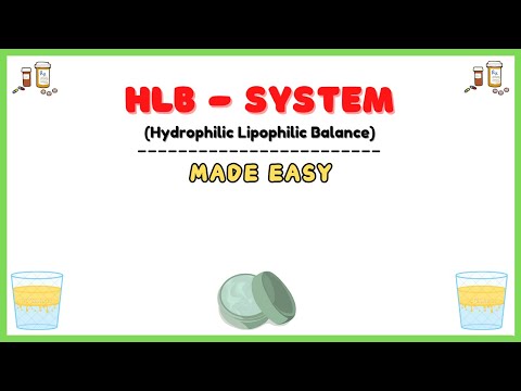 Master Hydrophilic-Lipophilic Balance (HLB system) in 5 Minutes!