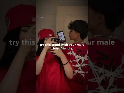 Try this trend with your male best friend 😎...! #fypシviral #shortsfeed #utubeshorts #likeandcomments
