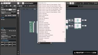HOW TO CREATE YOUR OWN STUTTER GLITCH EFFECT IN REAKTOR