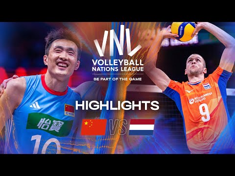 China 🇨🇳 vs. Netherlands 🇳🇱 - Highlights | Week 1 | Men's VNL 2025