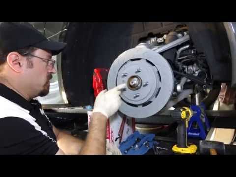How to Change Rear Brake Rotors on a C7 Corvette Z51 | Sons of Speed