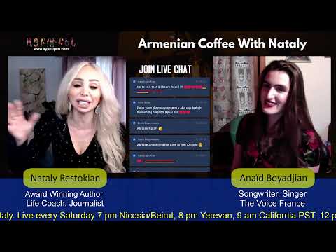 Armenian Coffee With Nataly - Anaïd Boyadjian (The Voice France)