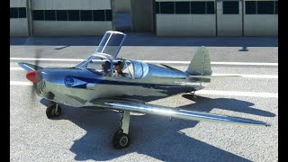 Aeroplane Heaven – Globe Swift GC–1A v1.0.6 and RDPresets – LIRN Naples International Airport