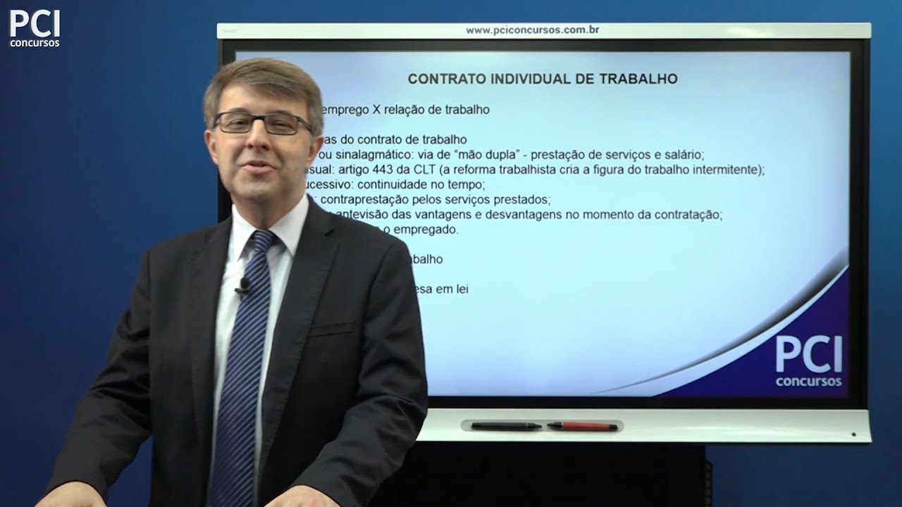 Aula 23 - Contrato Individual de Trabalho - Parte I