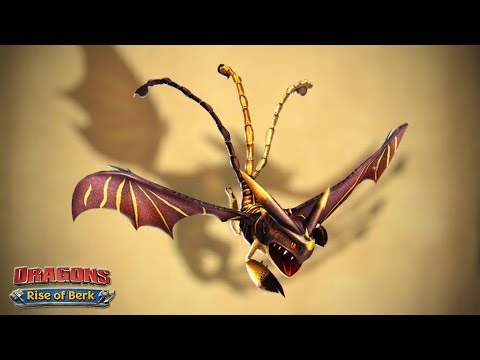Sleuther, Max Level 124 - Unique Triple Stryke Dragon | Dragons: Rise of Berk