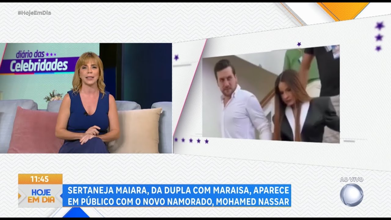 HOJE EM DIA 04.12: Maiara da dupla com Maraisa aparece ao lado do novo namorado