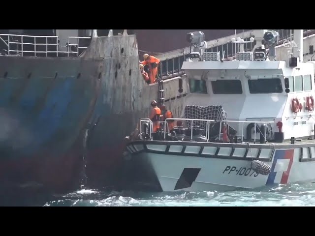 Taiwan detains Chinese-crewed freighter as another undersea cable cut off