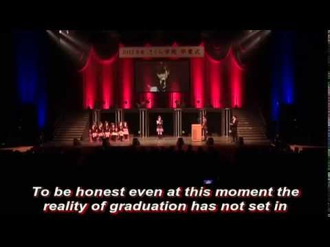 Suzuka Nakamoto Graduation Speech 2012 (pre-release)
