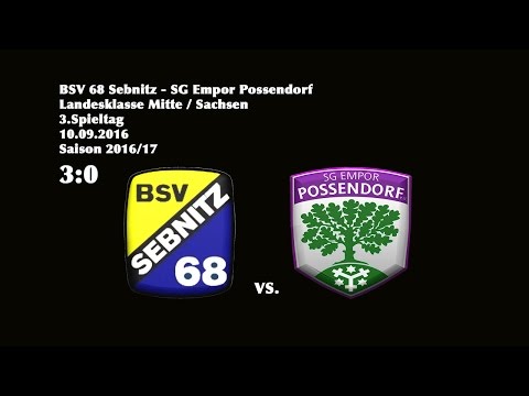 Landesklasse Mitte - (2016/17)/ 3.Spieltag / BSV 68 Sebnitz - SG Empor Possendorf