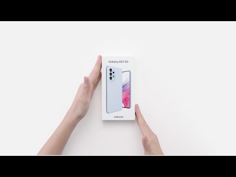SAMSUNG I Galaxy A53 5G: Zvanični unboxing